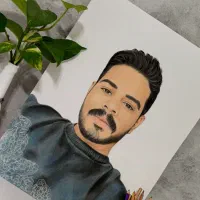 نقاشی چهره روز پدر