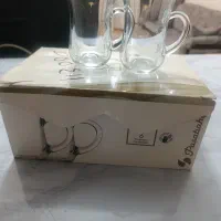 استکان لبه طلایی ترک