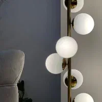 آباژور رو تختی و ایستاده قیمت قدیم|چراغ خواب و آباژور|قم, انسجام|دیوار