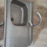 ظرفشویی به همراه سینک و آب چکان و یک کابینت دو در|مصالح و تجهیزات ساختمان|گلستان (تهران), |دیوار