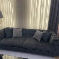 مبلمان هشت نفره در حد نو ( فروش فوری)|مبلمان خانگی و میز عسلی|کرج, شاهین‌ویلا|دیوار