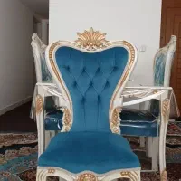 میز نهارخوری نو نو بدون استفاده کاور کشیده