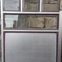 درب آلمینیوم کاملا سالم|مصالح و تجهیزات ساختمان|چهاردولی, |دیوار