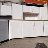 ۶متر نیم کابینت فلزی دست دوم در حدنو نو|مصالح و تجهیزات ساختمان|شیراز, ماه فیروزان|دیوار