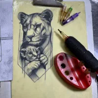 آموزش تخصصی تاتو بدن|خدمات آموزشی|خرمدره, |دیوار