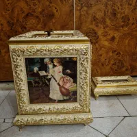سطل و جادستمال سلطنتی شمشی جهیزیه
