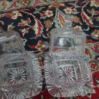 ظرف عسل و مرباخوری کاملا نو و سالم