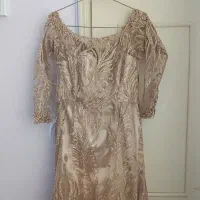 لباس مجلسی شیک گیپور کارشده|لباس|مشهد, عبادی|دیوار