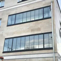 شیشه تاشوی بالکنی