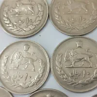 تعداد 10 عدد ده ریال تصویری پهلوی|کلکسیون سکه، تمبر، اسکناس|لاهیجان, قیام|دیوار