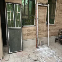 درب آهنی پنجره آهنی با شیشه و چارچوب|مصالح و تجهیزات ساختمان|یاسوج, |دیوار