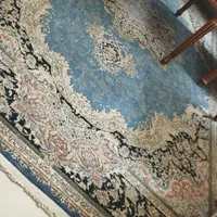 ۲عدد فرش ماشینی فرهی با تراکم بالا و نخ  ابریشم|فرش|گرمدره, |دیوار