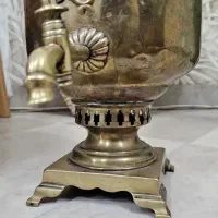 سماور ذغالی برنجی قدیمی|کلکسیون اشیاء عتیقه|تهران, آهنگ|دیوار