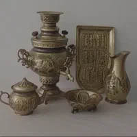 سماور ذغالی قدیمی آنتیک