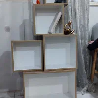 کتابخانه  قفسه  شلف|کتابخانه، شلف، قفسه‌های دیواری|اهواز, کوی مهدیس|دیوار