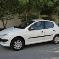 ۲۰۶ تیپ ۲ سفید|خودرو سواری و وانت|ارومیه, |دیوار