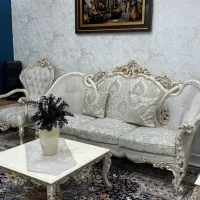 فروش مبلمان ۹ نفره بهمراه میز ناهار خوری ۶ نفره|مبلمان خانگی و میز عسلی|کرج, فاز ۳ گوهردشت|دیوار