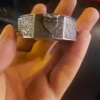 عتیقه نقره قدیمی نقره شکسته