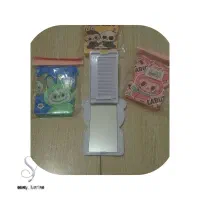 آینه لبوبو همراه شانه و انواع لوازم آرایشی خاص