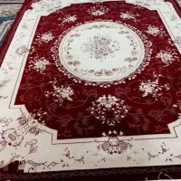 دو تخته فرش 2/3 و3/4 هر دو یک طرح در حد صفر