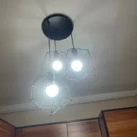 لوستر سقفی سه شاخه