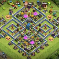 فروش اکانت کلش اف کلنز تاون 12