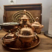 ظروف مسی|صنایع دستی و سایر لوازم تزئینی|اندیشه, شهرک صدف|دیوار