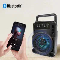 اسپیکر بلوتوثی قابل حمل فلش خور رقص نور دار وادیو