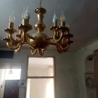 لوستر برنجی و برنزی|لوستر و چراغ آویز|سبزوار, پیروزی|دیوار