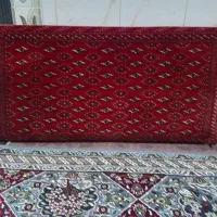 پشتی ترکمن درز حد نو یه قالیچه از پشم شتر