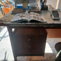 میز تمام چوبی