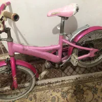 دوچرخه دخترانه رنگ صورتی|دوچرخه، اسکیت، اسکوتر|ساری, |دیوار