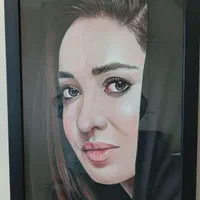 سفارش نقاشی چهره (هایپر رئال) همراه با آموزش نقاشی|تابلو، نقاشی، عکس|تهران, فلسطین (میدان انقلاب)|دیوار