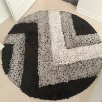 فرش  فانتزی گرد قطر ۱و نیم