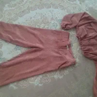 کراپ و شلوار مخمل کبریتی رنگ آجری سایز 40|لباس|سبزوار, زینبیه|دیوار