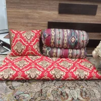 کناره نشیمن سنتی وکاور تشک وبالشت