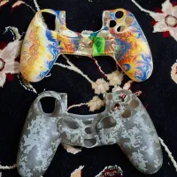 دو عدد روکش دسته PS4 کاملا سالم و نو