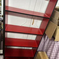 کتابخانه MDF سالم در حد نو / قرمز|کتابخانه، شلف، قفسه‌های دیواری|اصفهان, ملک‌شهر|دیوار