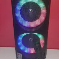 اسپیکر بلوتوثی ۱۶ اینچ میکروفون دار قابل حمل