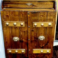 جا کفشی چوب گردو محکم و شیک