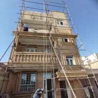 سنگ کاری کاشیکاری نمارومی درب کلاسیک کف وبدنه