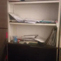 کمد چوبی آهنی|کتابخانه، شلف، قفسههای دیواری|تبریز, |دیوار