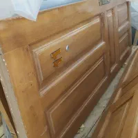 فروش درب چوبی چوب گردو بادستگیره قفل