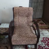 مبل ۷ نفره کلاسک ساده قهوه ای|مبلمان خانگی و میز عسلی|گرگان, |دیوار