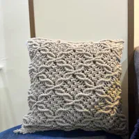 کوسن مکرومه