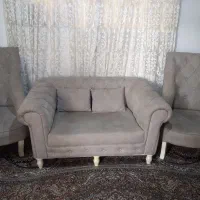 مبل هفت نفره سالم  مدل چستر به همراه میز وعسلی