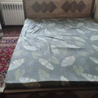 تخت دونفره ام دی اف|تخت و سرویس خواب|تهران, شهرآرا|دیوار