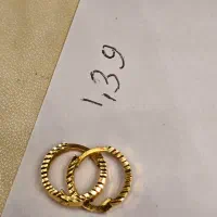 گشواره حلقه ایی (طلا)