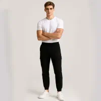 شلوار اسلش مردانه طرح ALPHA