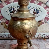 سماور برنزی برنجی|کلکسیون اشیاء عتیقه|قم, خاکفرج|دیوار